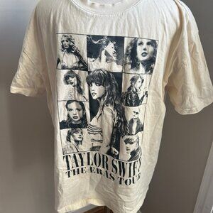 Taylor Swift the Eras Tour Official Merchandise Shirt size LARGE